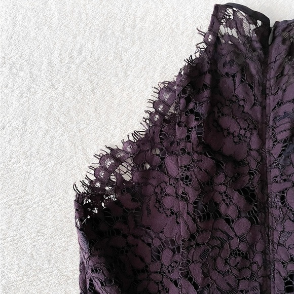 ASOS NWT Scallop Lace Midi Dress - Picture 12 of 14